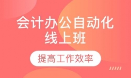 會(huì)計(jì)辦公自動(dòng)化線上班