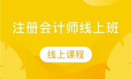 注冊(cè)會(huì)計(jì)師初級(jí)班