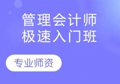 管理會(huì)計(jì)師極速入門班
