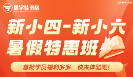 深圳新小四-新小六暑假特惠班